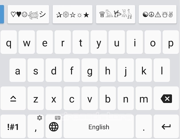 Fonts Font Keyboard for Emoji Symbols & Kaomoji Screenshot 3