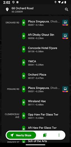 SG Bus Arrival Times Screenshot 0