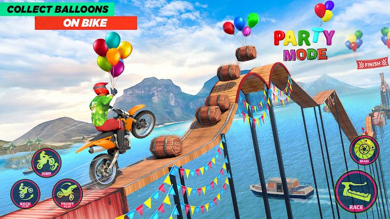 Bike Race 3D: Bike Stunt Games ภาพหน้าจอ 0