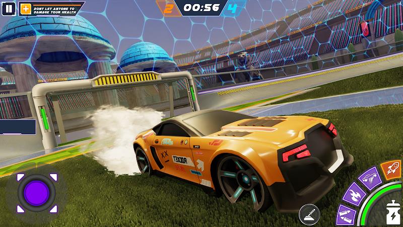 Rocket Car: Car Ball Games Zrzut ekranu 3