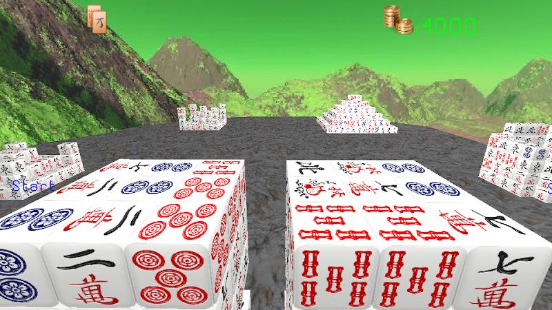 Mahjong Cubic 3D Schermafbeelding 2