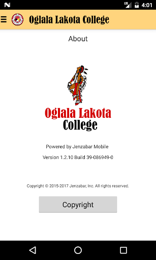 OLC mobile - Oglala Lakota Col Screenshot 2