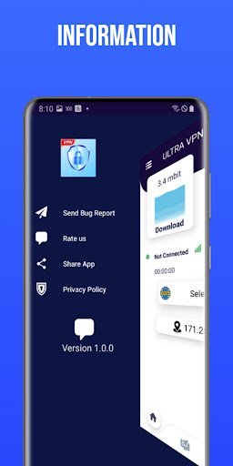 Ultra VPN Proxy 2023 Скриншот 3