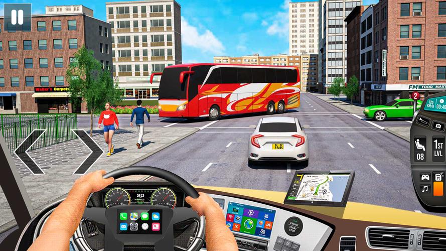 Coach Bus Simulator Bus Games Capture d'écran 2