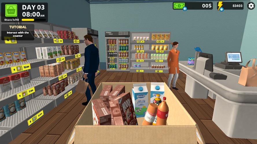 Supermarket Simulator Game 3D Capture d'écran 0