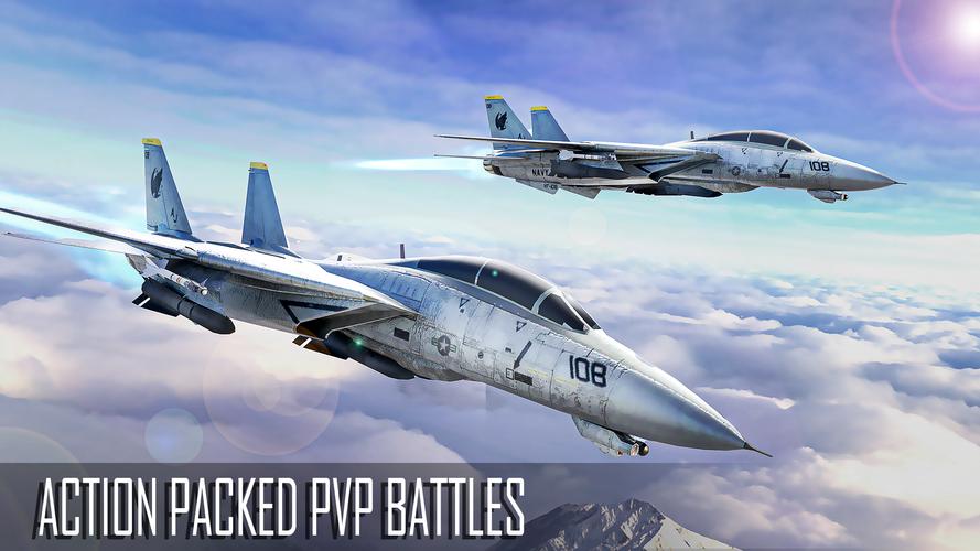 Jet Fighter: Sky Combat 3D 스크린샷 0