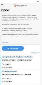 my portal. by Dignity Health Captura de pantalla 3