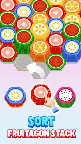 Fruitagon: Stack Sort Capture d'écran 0