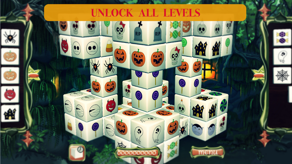 Fairy Mahjong Halloween Zrzut ekranu 1