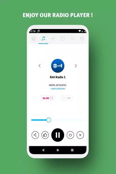 Radio Italy - FM Radios Ekran Görüntüsü 0