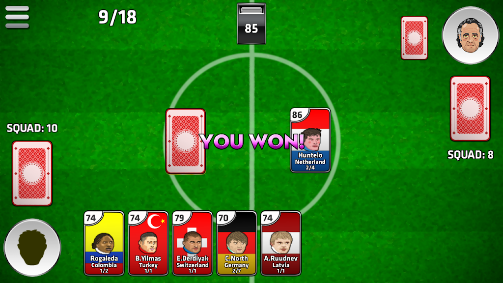 Head Soccer Cards ภาพหน้าจอ 1