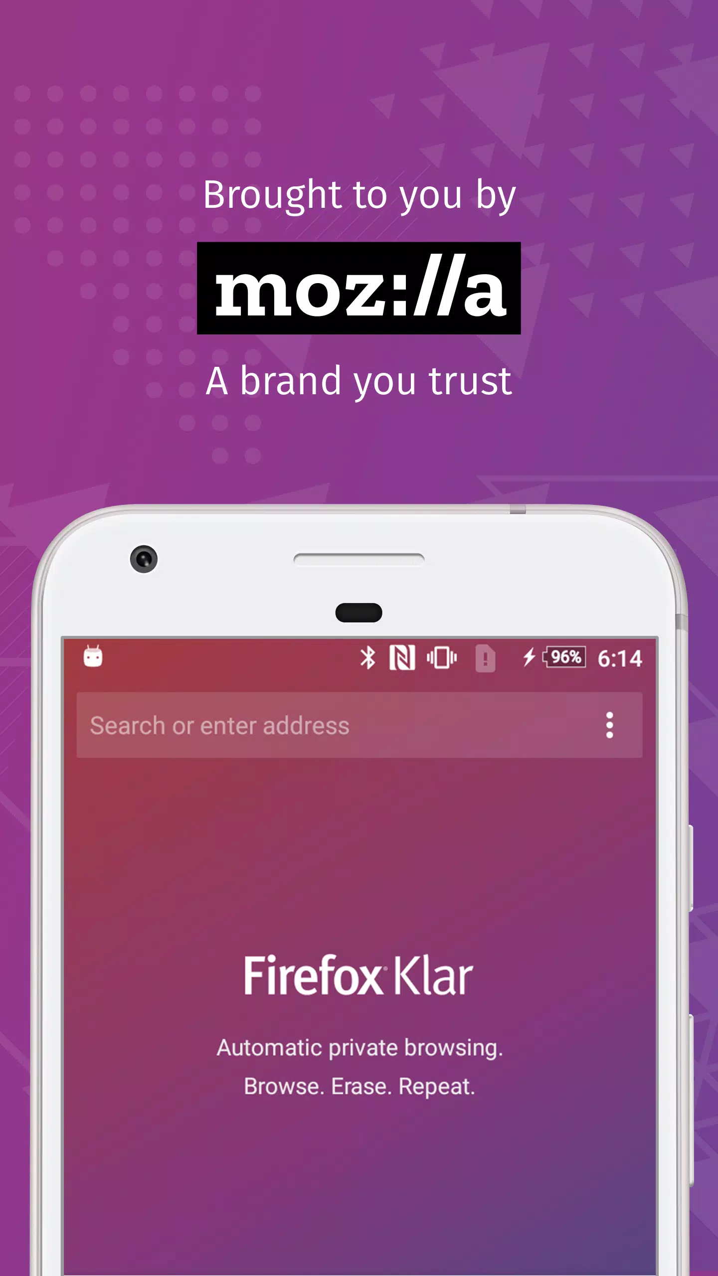 Firefox Klar Browser 스크린샷 2