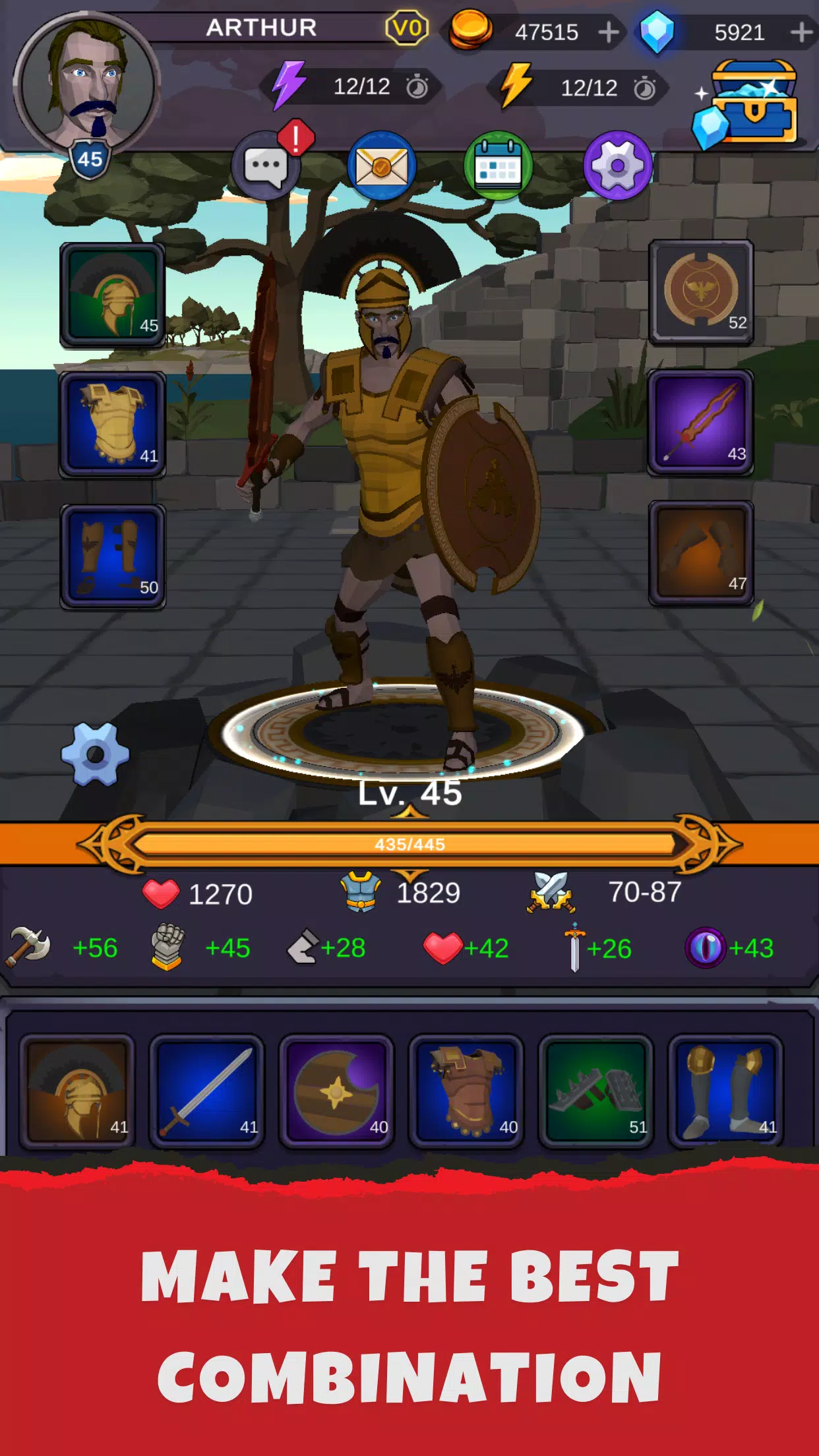 Masters Of Arena: Sword&Glory ภาพหน้าจอ 0