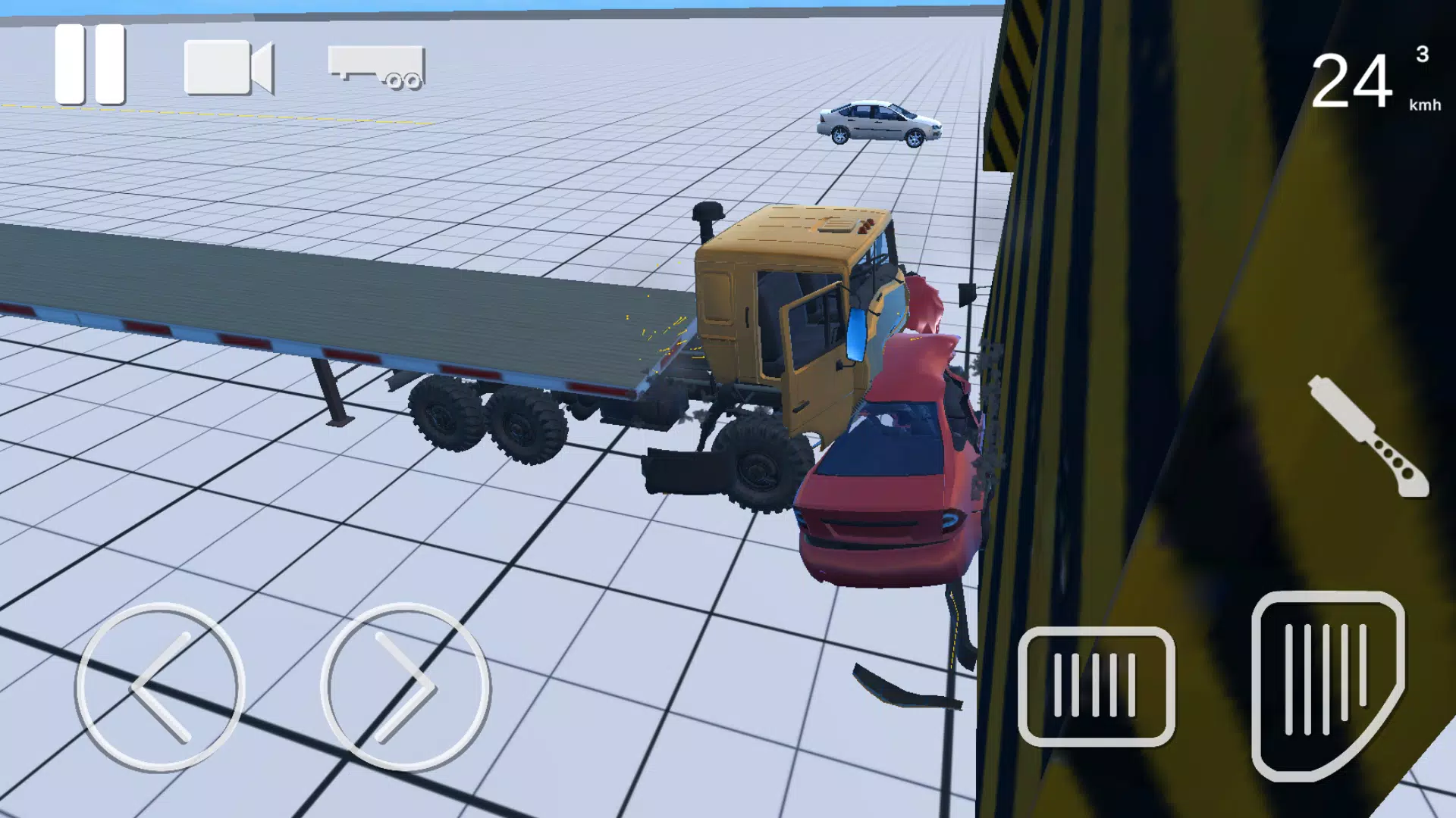 Truck Crash Simulator Accident Captura de pantalla 3