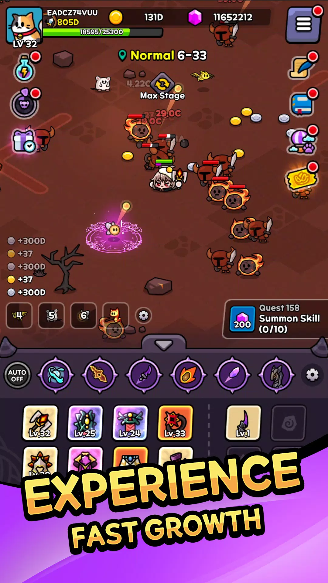Grow Demon Slimes : Idle RPG Скриншот 0