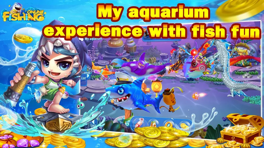 Fishing Online: Classic fish machine, free game Capture d'écran 0