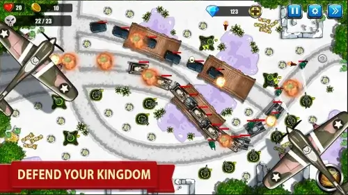 Tower Defense: Toy War Screenshot 1