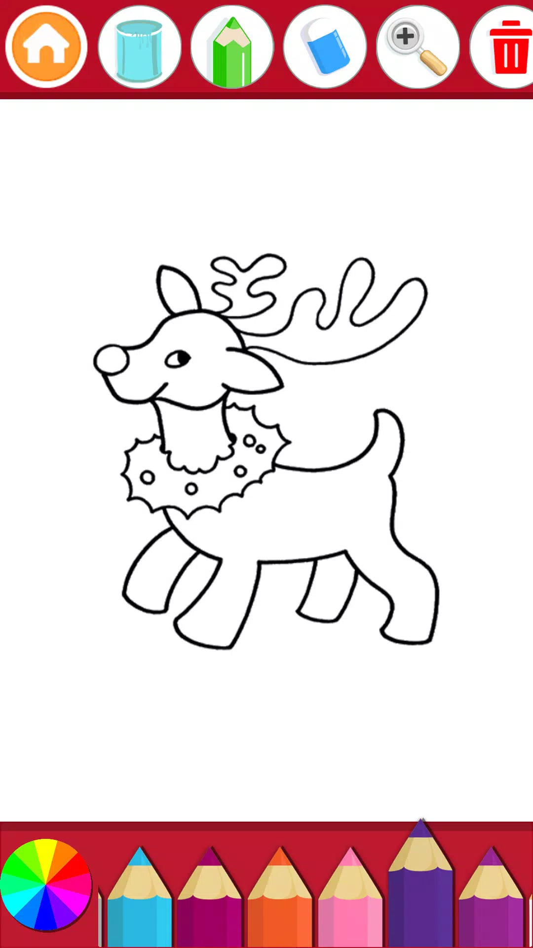 Christmas Coloring Book Captura de pantalla 2