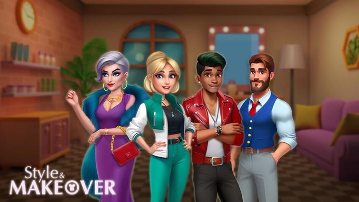 Style & Makeover: Merge Puzzle Captura de tela 0