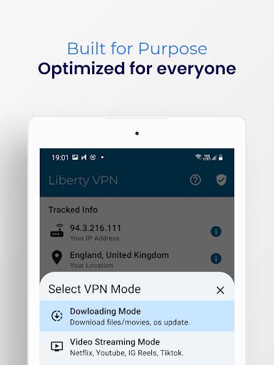 Liberty VPN Secure & Fast VPN Capture d'écran 2