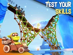 Bridge Builder Adventure Tangkapan skrin 1