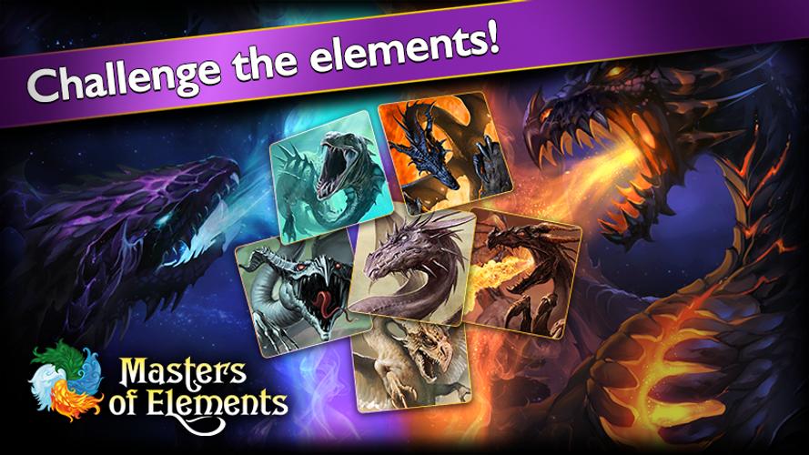 Masters of Elements－Online CCG Captura de tela 2