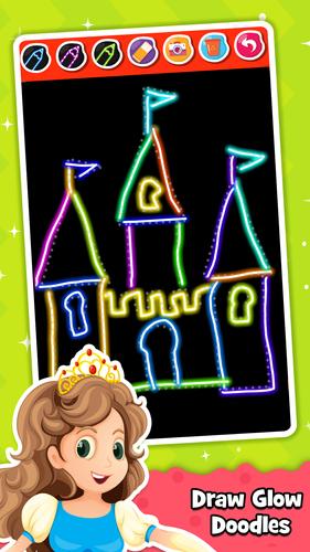 Princess Coloring Book Games应用截图第1张