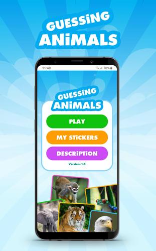 Guessing Animals Captura de tela 0