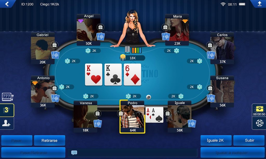 Poker Latino HD應用截圖第2張