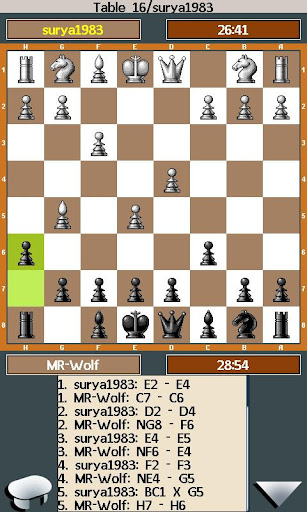 Schermata JagPlay Chess online 0