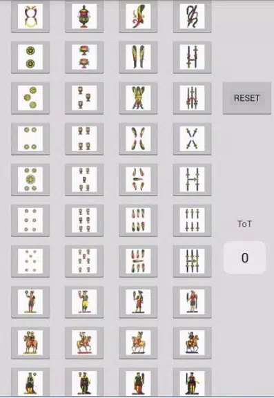 card counting napoletane cards ภาพหน้าจอ 0