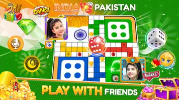India Vs Pakistan Ludo ภาพหน้าจอ 0