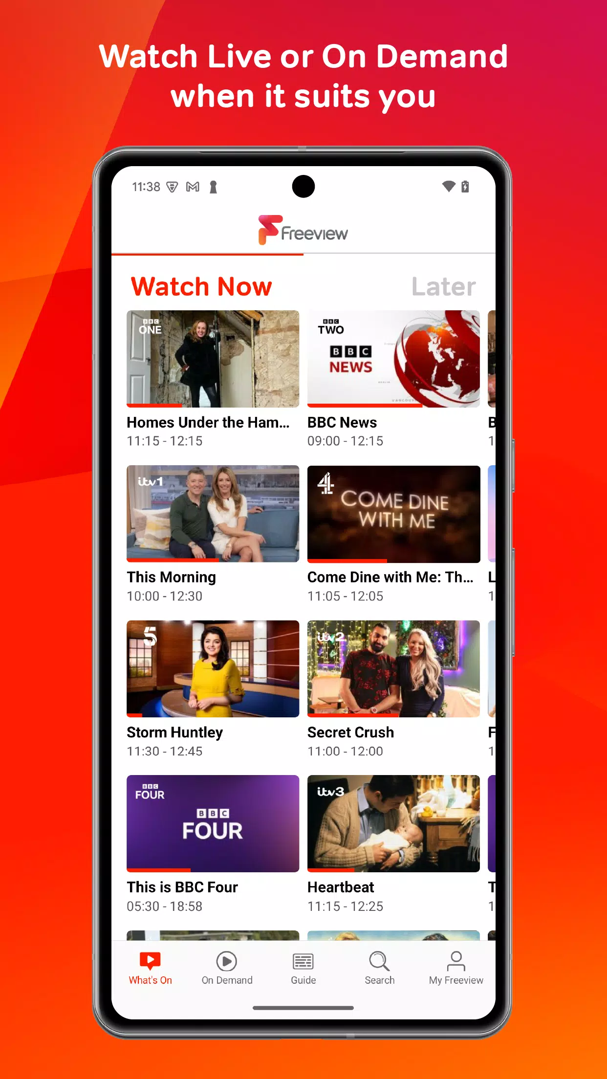 Freeview स्क्रीनशॉट 0