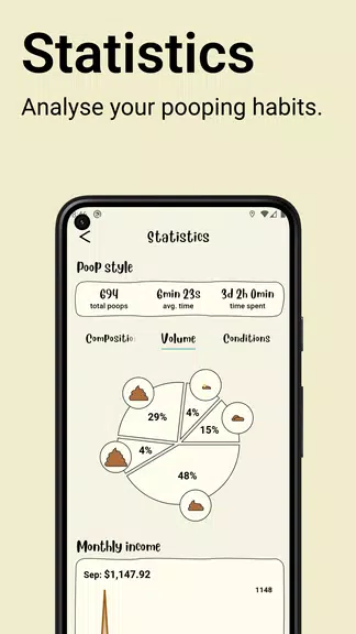 Poopie - Poop Map & Calendar Tangkapan skrin 2