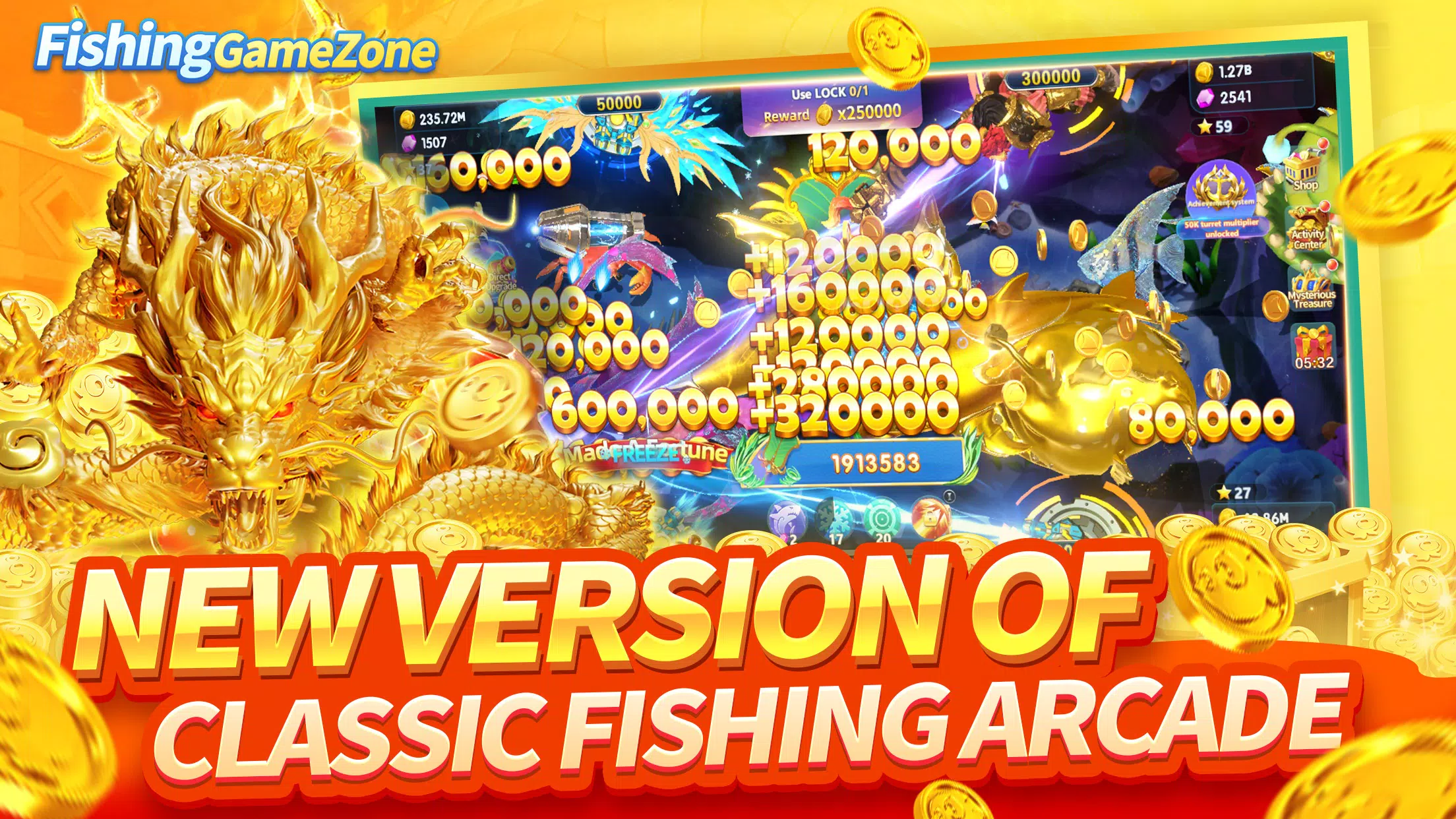 Fishing Game Zone スクリーンショット 1