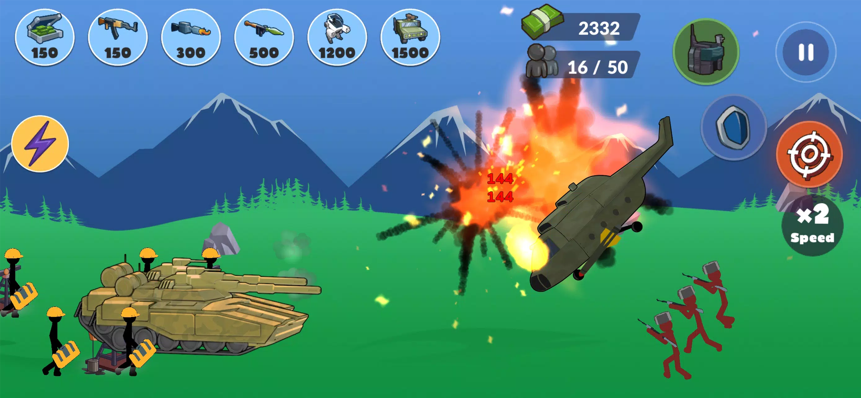 Stick World Battle Screenshot 1