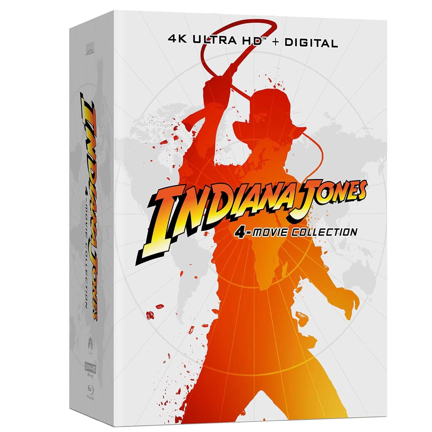 Indiana Jones 4-film Collection en édition limitée Steelbook