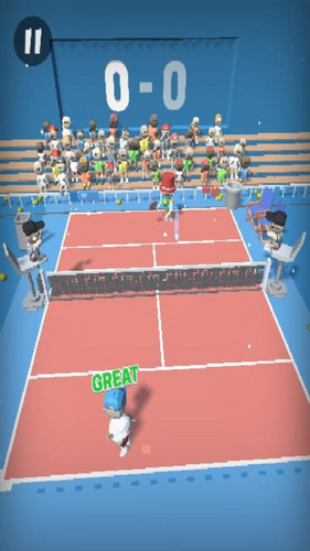 Tennis Mayhem Captura de tela 2