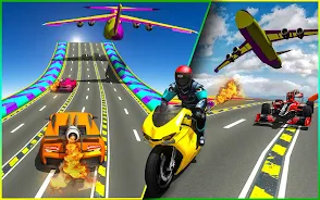 Rocket Car Racing Stunts ภาพหน้าจอ 2