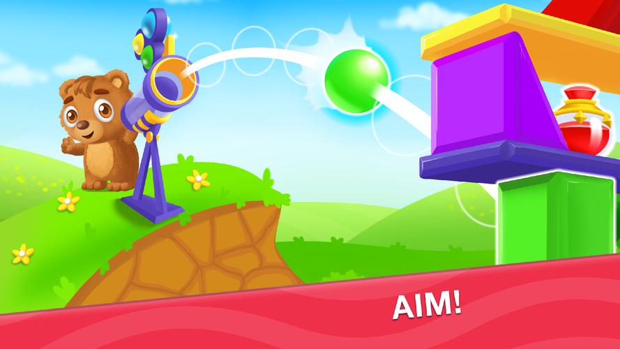 Kids shooter for bubble games應用截圖第1張