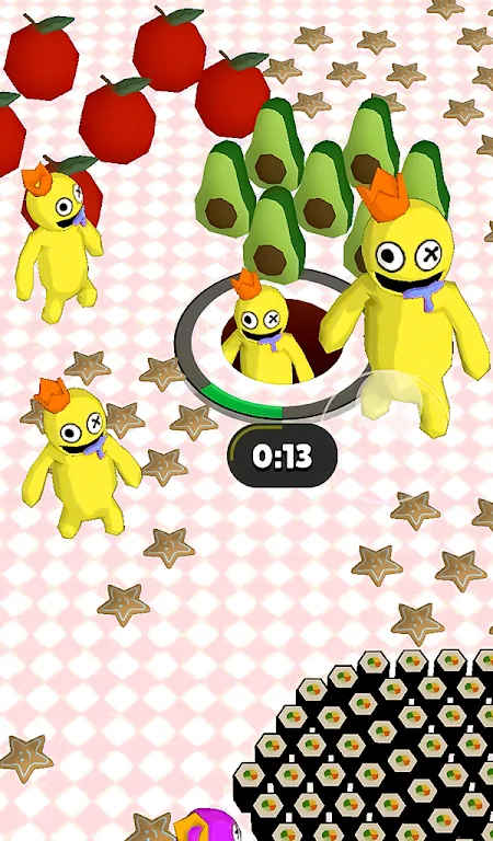 Hole io: Rainbow Merge Master Mod ဖန်သားပြင်ဓာတ်ပုံ 0