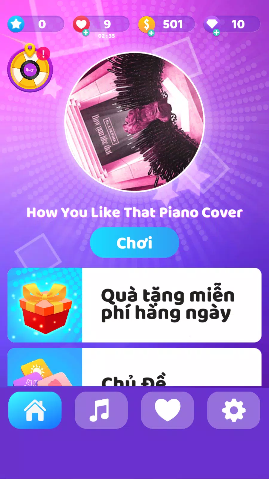 Pink Piano Tiles Kpop 2025 Tangkapan skrin 1