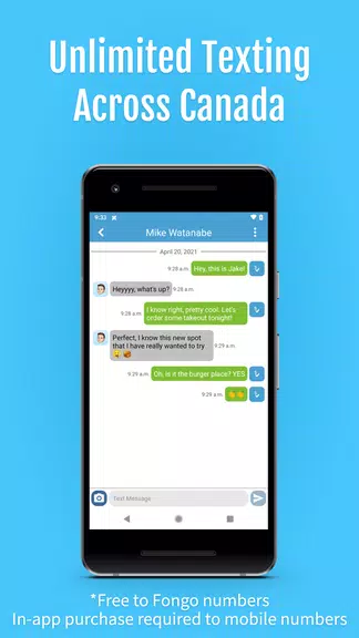 Fongo - Talk and Text Freely應用截圖第3張