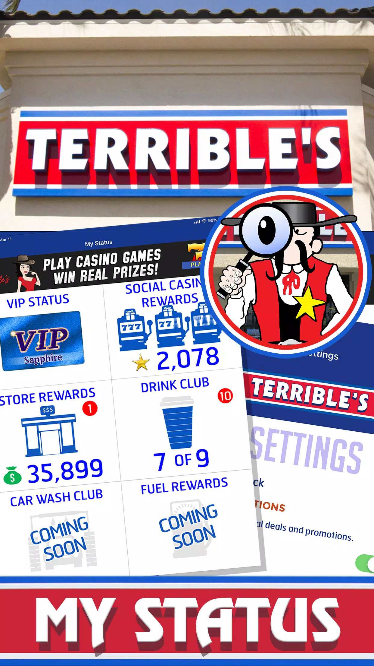 Terrible’s Social House ဖန်သားပြင်ဓာတ်ပုံ 1