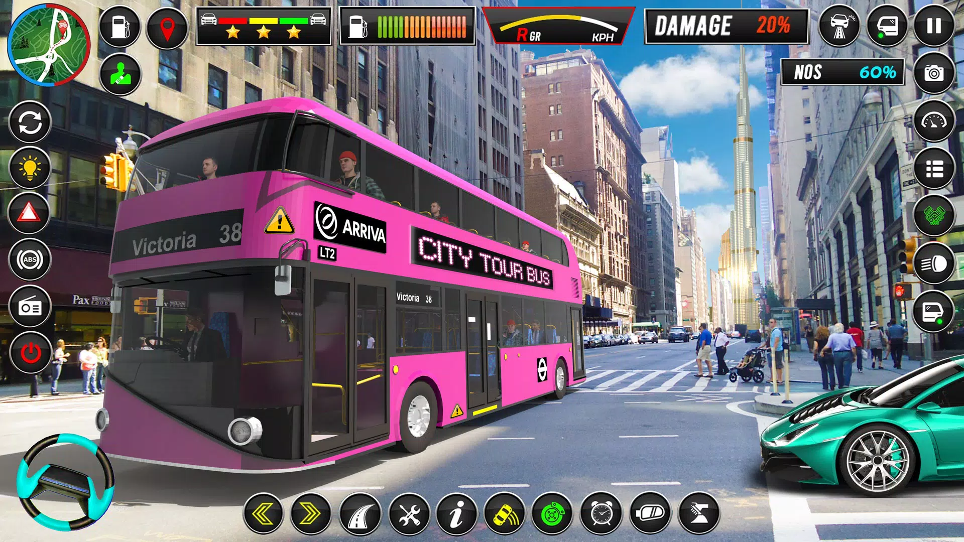 Real Bus Simulator Coach Bus ဖန်သားပြင်ဓာတ်ပုံ 2