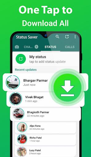 Status Download - Video Saver ภาพหน้าจอ 0