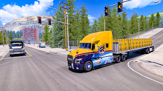 Truck Simulator : Trucker Game Tangkapan skrin 2