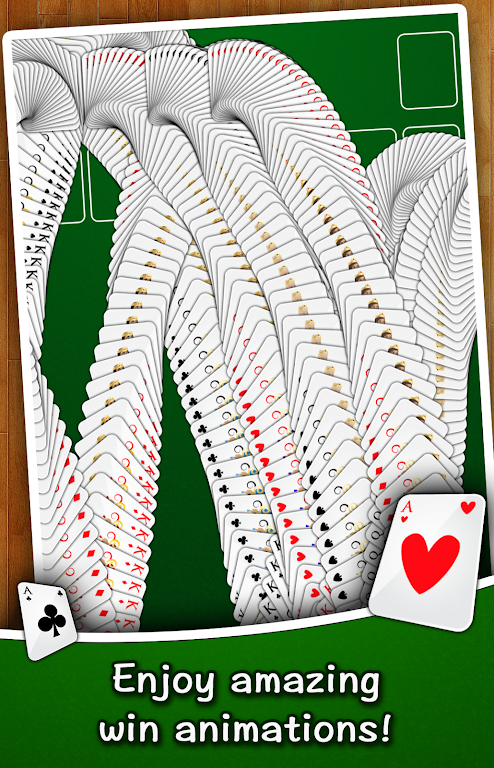 Solitaire FRVR - Big Cards Classic Klondike Game應用截圖第1張