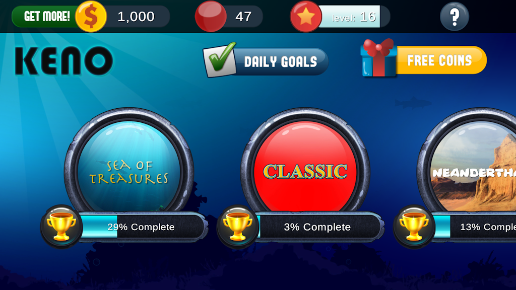 Keno Free Keno Game應用截圖第1張