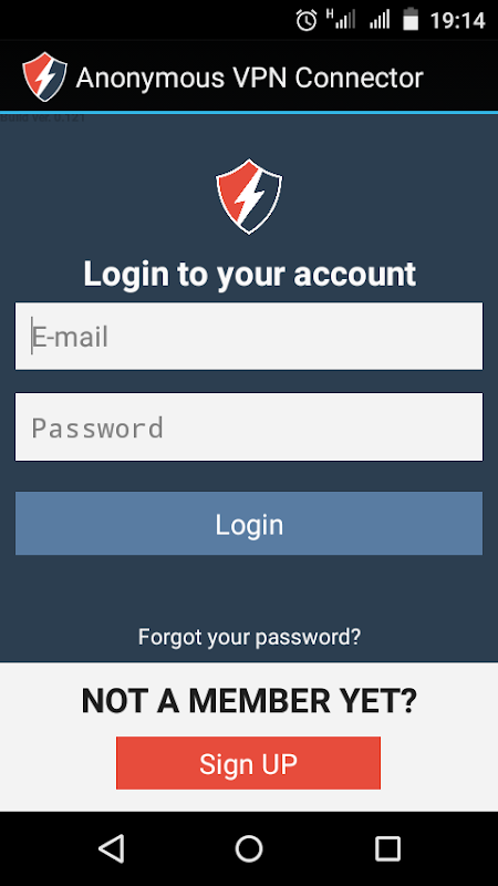 Anonymous VPN Connector স্ক্রিনশট 0